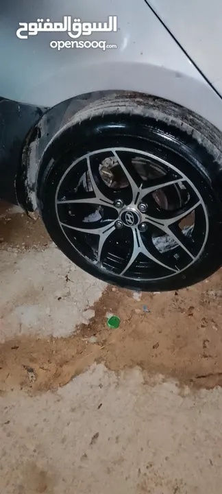 هونداي اكسنت مطور جديد كل اشي جديد سياره مرتبه قابل التبديل على مليح