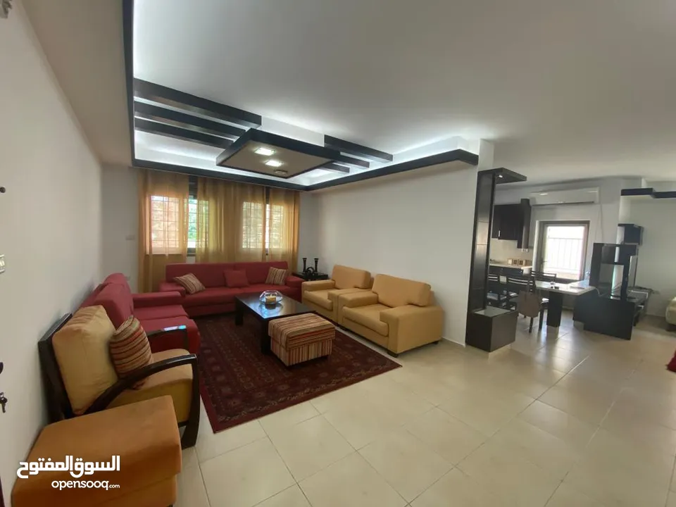 شقه مفروشه للايجار في الطيره قرب دوار نبيل عمرو