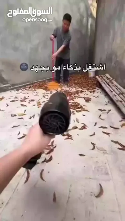 منفاخ الهواء التيربو المحمول Mini Turbo Jet Blower  يتميّز بمحرك قوي بدون فرشاة تصل سرعته إلى 130