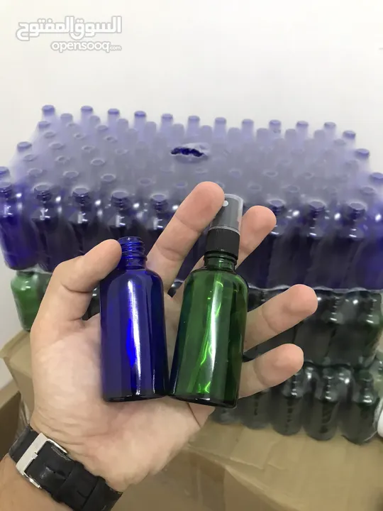 50 ml Empty Glass Bottles and gift boxes