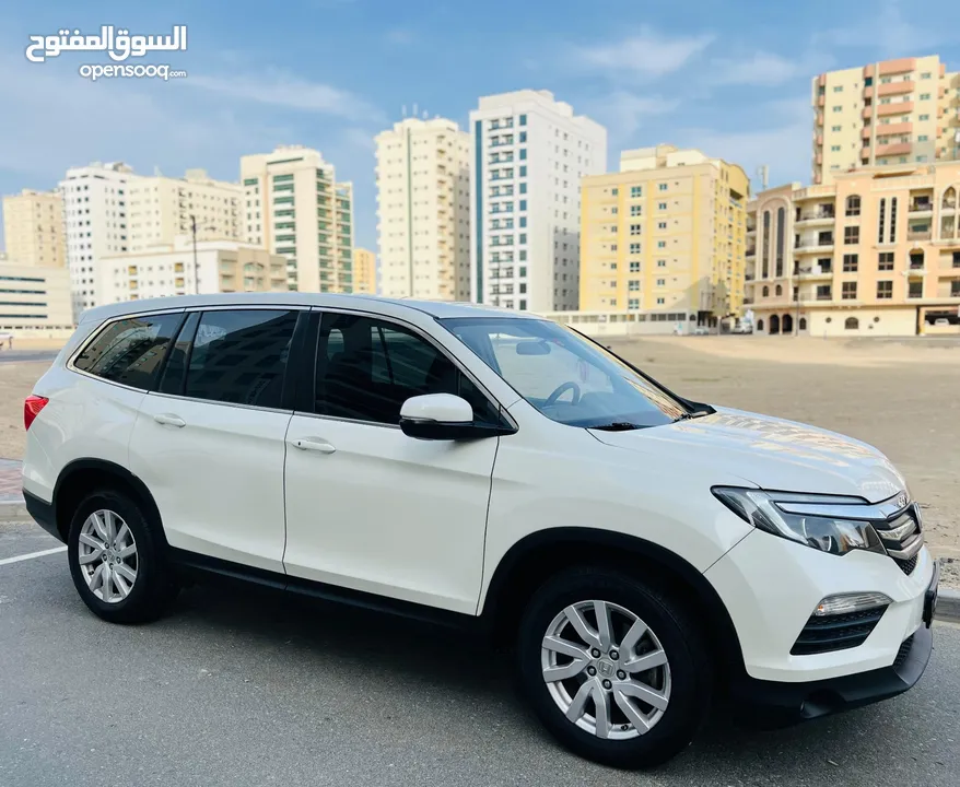 HONDA PILOT 2016 WHITE GCC VIN 0431