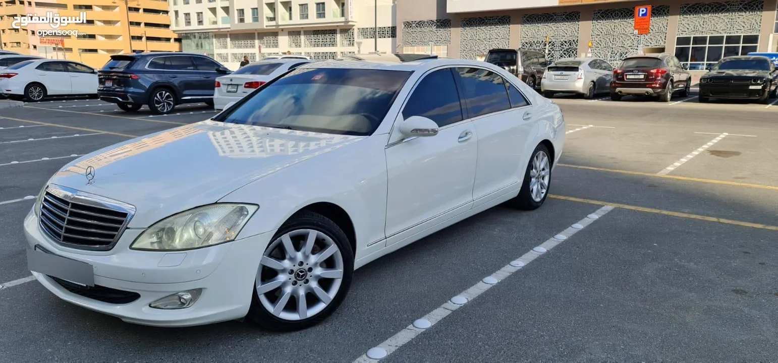 MERCEDES S CLASS 2008 350 V6 GCC KM 136000