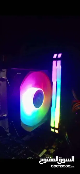 Intel Core i5-9400F  كرت الشاشة: NVIDIA GTX 1060 6GB  الرام: 16GB DDR4 2666MHz  التخزين:  SSD 128GB