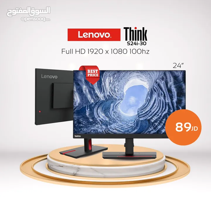 Lenovo mointor 24 , شاشة لينوفو 24 انش