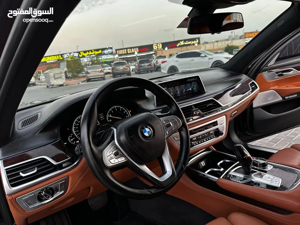 BMW 750LI Xdrive 2016 GCC first owner in good condition no accident