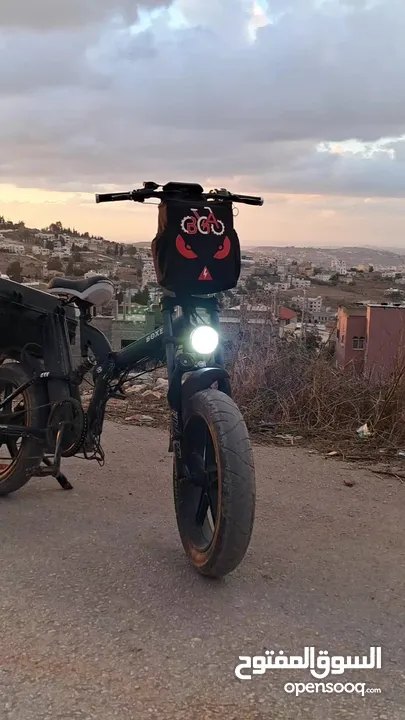 بسكليت كهربائية مستعمل 5 شهور فقط نظيف مش ناقصو ولا برغي