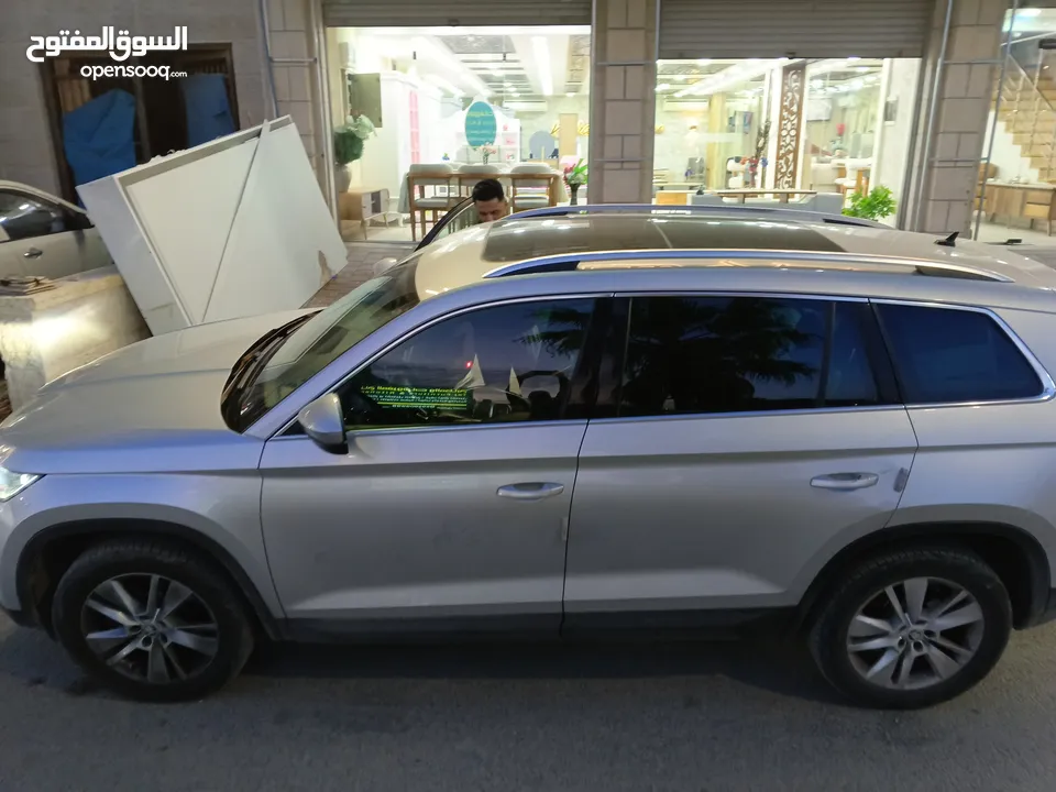 سكودا كودياك 4×4 ايد صفر  فتحة بانوراما  جديدة السيارة