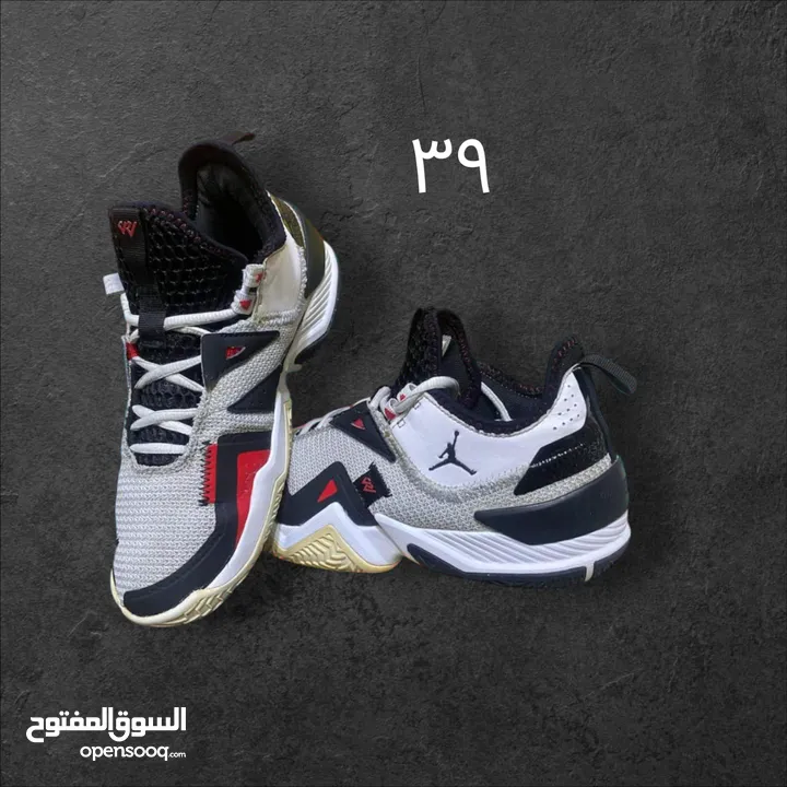 احذية اصلية شبه ملبوسه 60 فقط شامل التوصيل