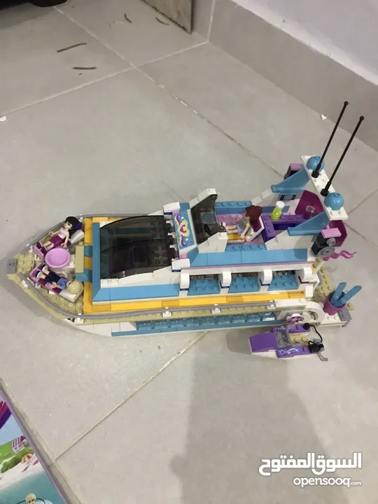 ليغو ليگو الاصدقاء سفينة الدولفين 41015 Lego Friends  Dolphin Cruiser 41015