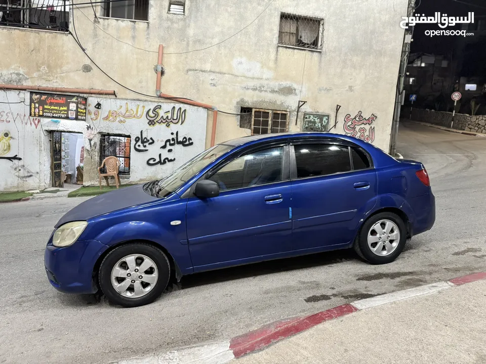 كيا برايد 2007 بنزين اوتومات ماطور 1400 اصل برايفت