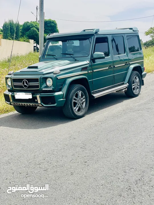 مرسيدس G Class لون اخضر مميز