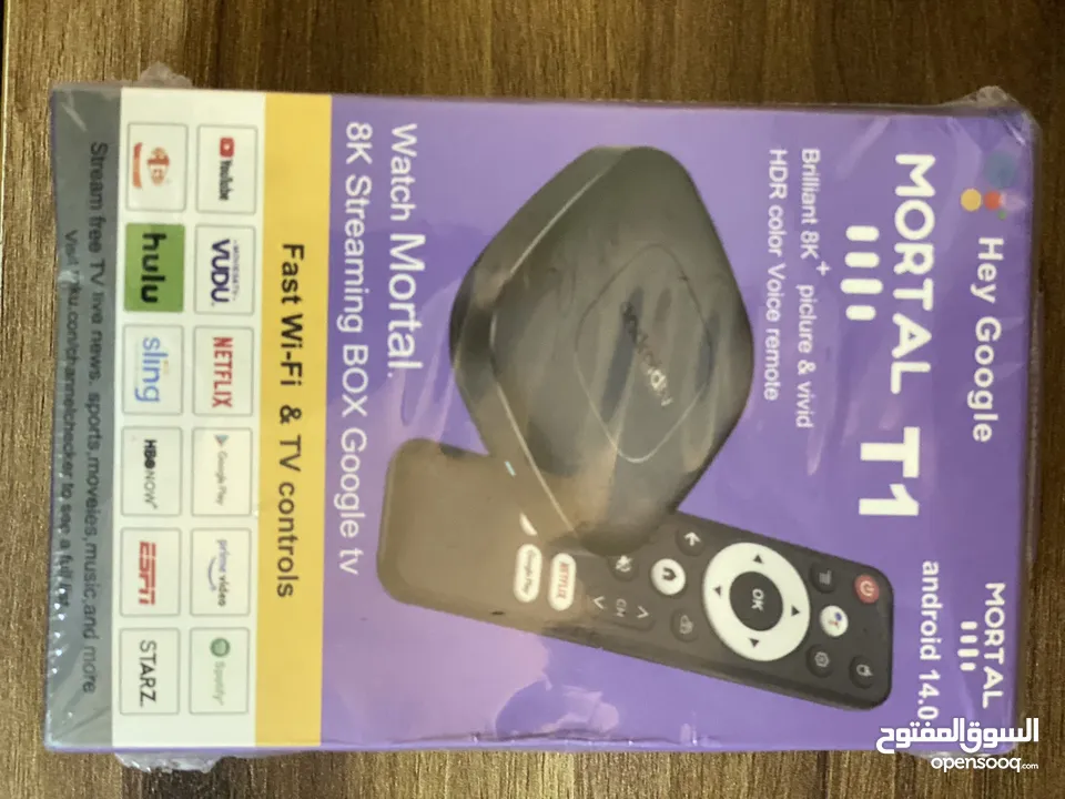 Tv box تحويل شاشه الى شاشه ذكيه