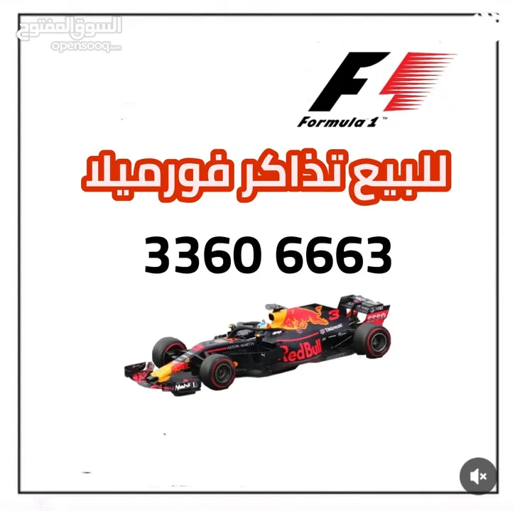 For sale ticket F1
