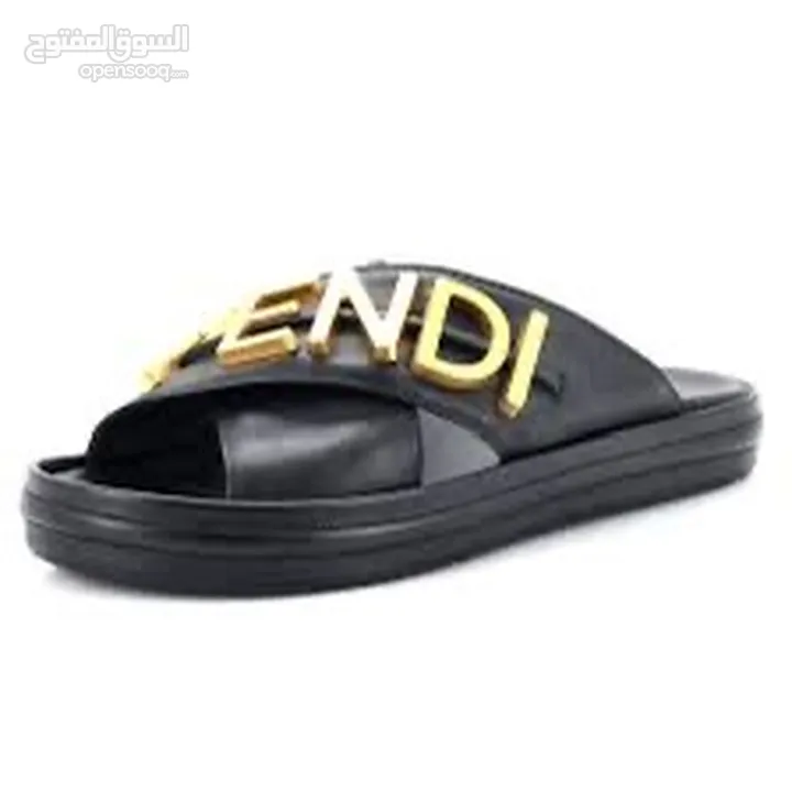 Fendi flat slippers