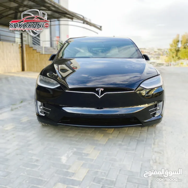 تيسلا موديل  dual motor Performance  موديل 2019 ممشى قليل جدا