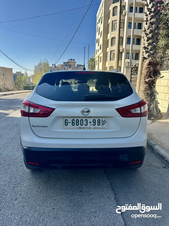 نيسان قشقاي 2017 وكالة يد اولى مع زجاج بانوراما