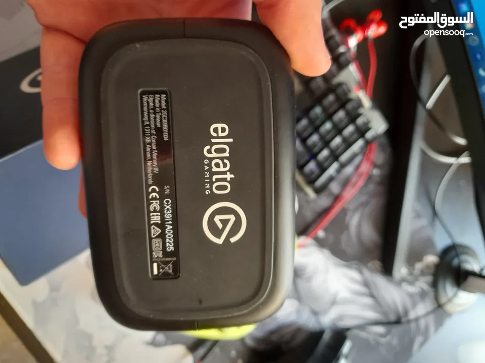 قطعة تصوير شاشة للفيديو والستريم elgato hd60s
