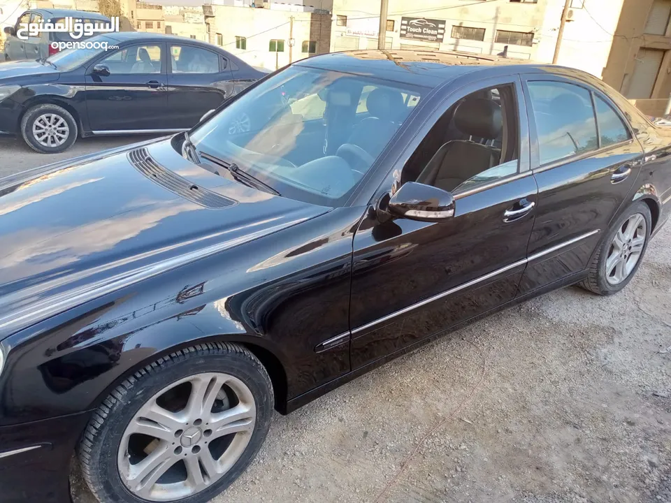 Mercedes E200 2008 افنجارد أعلى صنف  للبيع