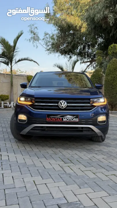 فولكس فاجن T-cross ترخيص 2020 ماتور 1000 بنزين/اوتوماتيك