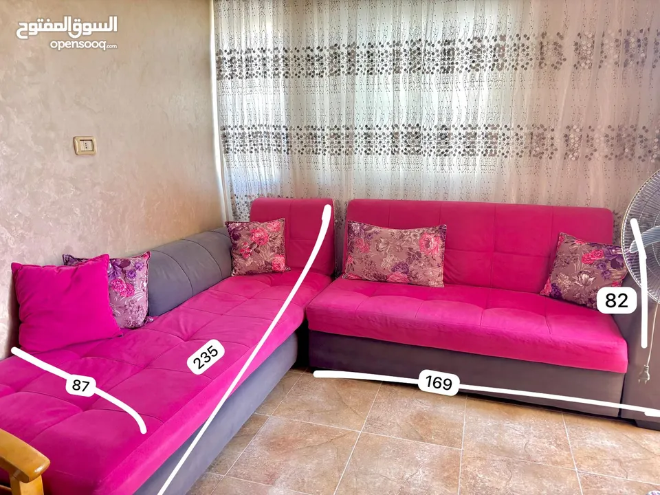 طقم كورنر قعدة للبيع 60