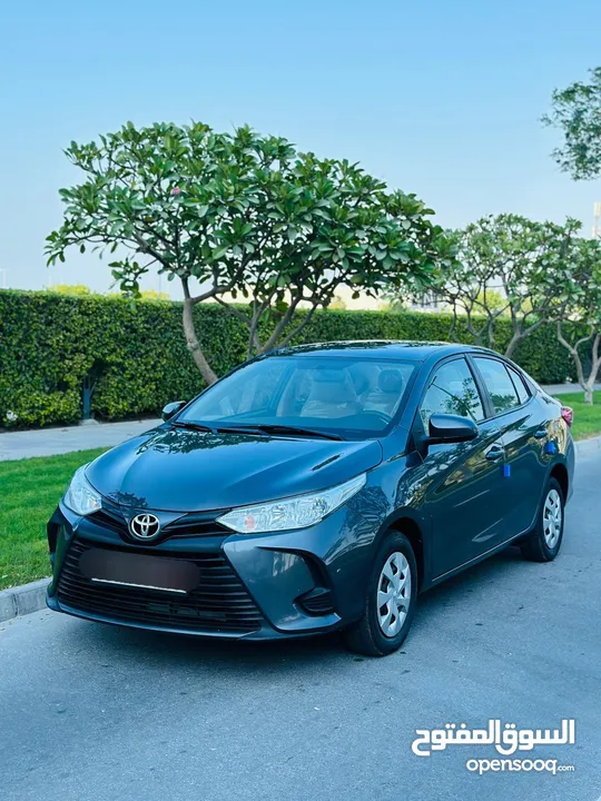 Toyota Yaris  Year-2021.Single owner used car.Passing & Full cover insurance till June-2025