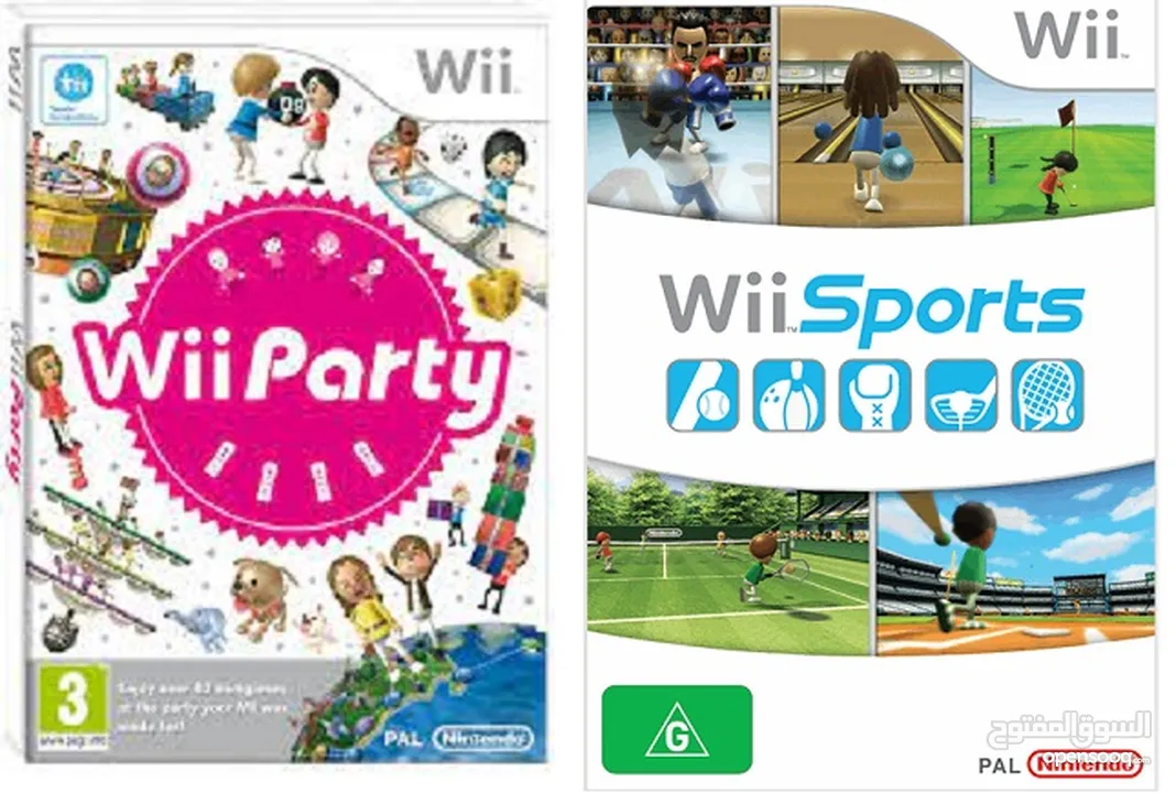 **متخصصون باجهزة Wii  اجهزة ناينتندو وي للبيع مع العاب رائعة مناسبة للاطفال متوفر قطع وتنزيل الالعاب