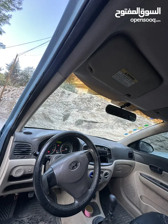 بس بدفعه 10 آلاف والباقي شكات هونداي اكسنت 2007 جديده صلاه النبي