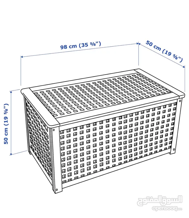 2 tables from IKEA, one large and the other small