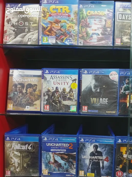سيديات بلايستيشن فور  و فايف PS4 &PS5 CD.S