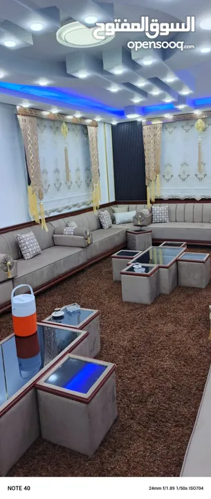 مفروشات تفصيل جميع الموديلات خزائن حائط وغرف نوم وغ ف قعده واطقم كنب