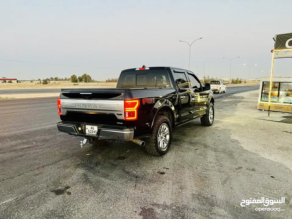 كنج راش    بحالة الشركة موديل 2018 F150 فورد