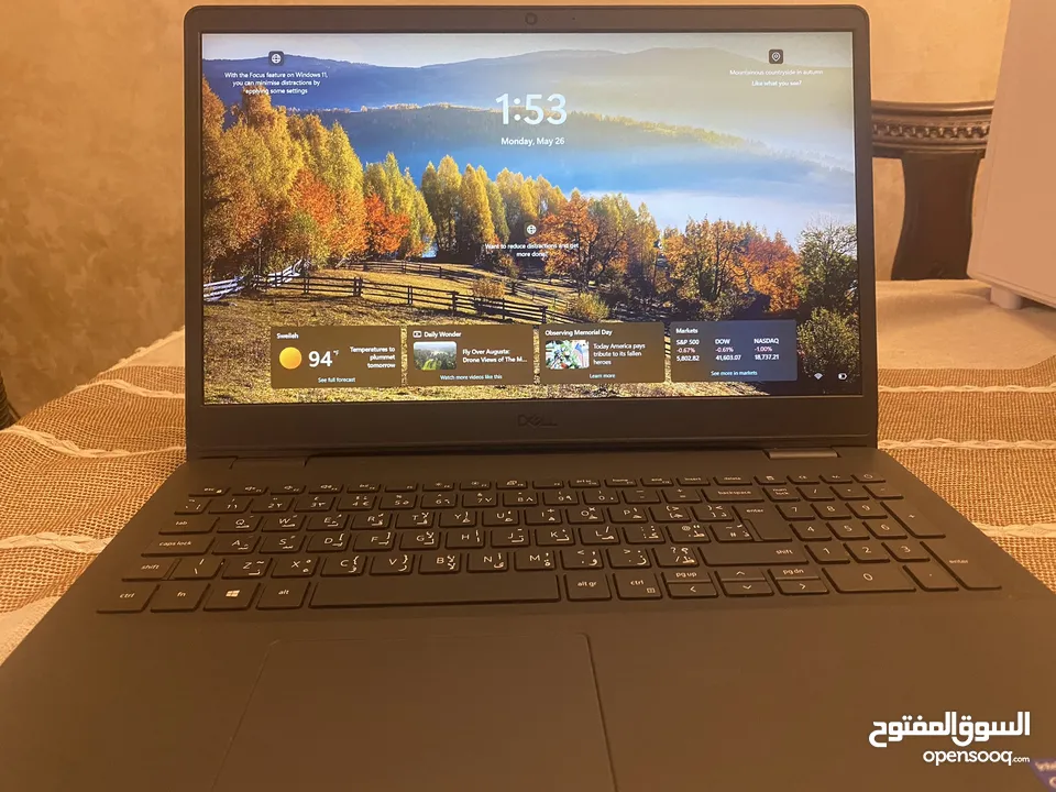 لابتوب ديل ممتاز Dell vostro 3500 مع معالج i7 الجيل الحادي عشر windows laptop Dell laptop