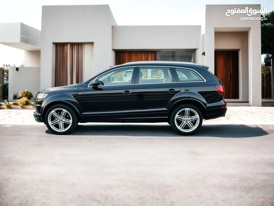 AED 1,240 PM  AUDI Q7 3.0 V6  S-LINE  FULL OPTION  GCC  0% DOWNPAYMENT