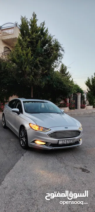 فورد فيوجن سبورت بكج فتحه2017 فحص كامل مالك واحد من الحره كلين تايتل صيانة الشركه ممشى قليل 95الف