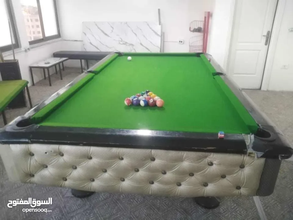 تنجيد وفك وتركيب طاولات سنوكر وبلياردو قديم وحديث بأفضل المعدات والأسعار وبخبرة أكثر من 30 عام