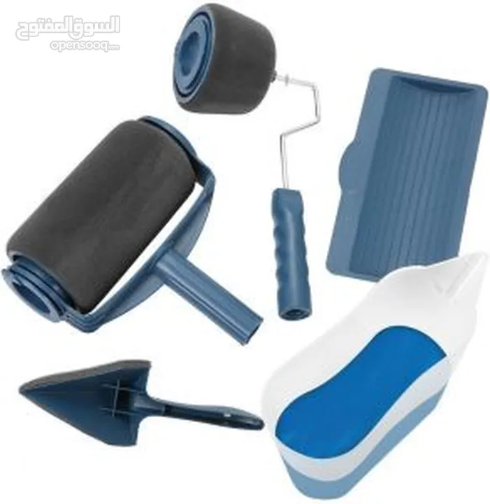 رول دهان PINTER ROLLER قابل للتعبئه رول الدهان 7 قطع مع عصا