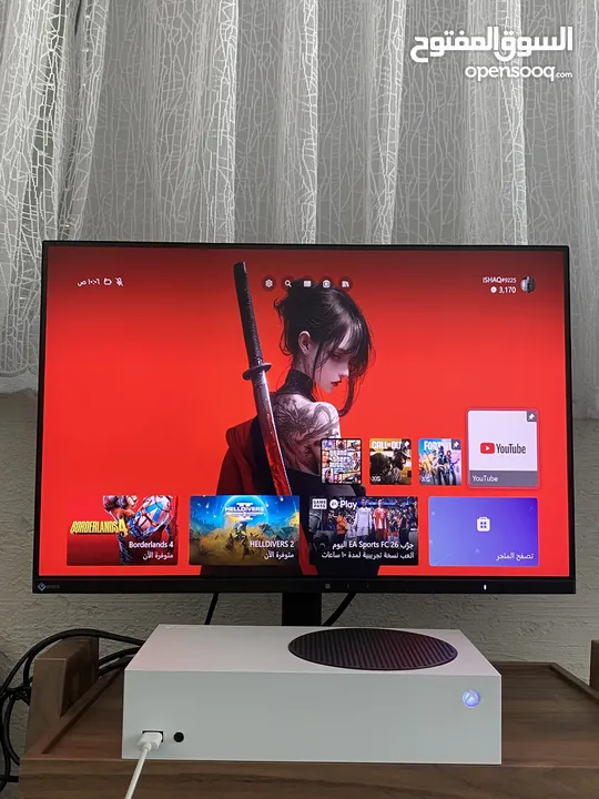 شاشة75EIZO هيرتز مستعملة اقل من سنة  بحالة شبة جديدة يوجد فيها خيارات كثيرة  السعر 270 شيكل الخليل