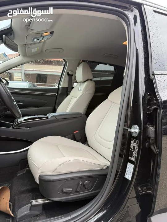 هونداي توسان ترخيص 2022 محرك 1600 هايبرد plug in/يقطع على الشحنه 65 كيلو متر جير أوتوماتيك