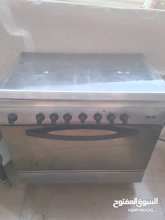 غاز ايطالي 6 عيون نضيف مافي ولا غلطه ستانلس للبيع المستعجل