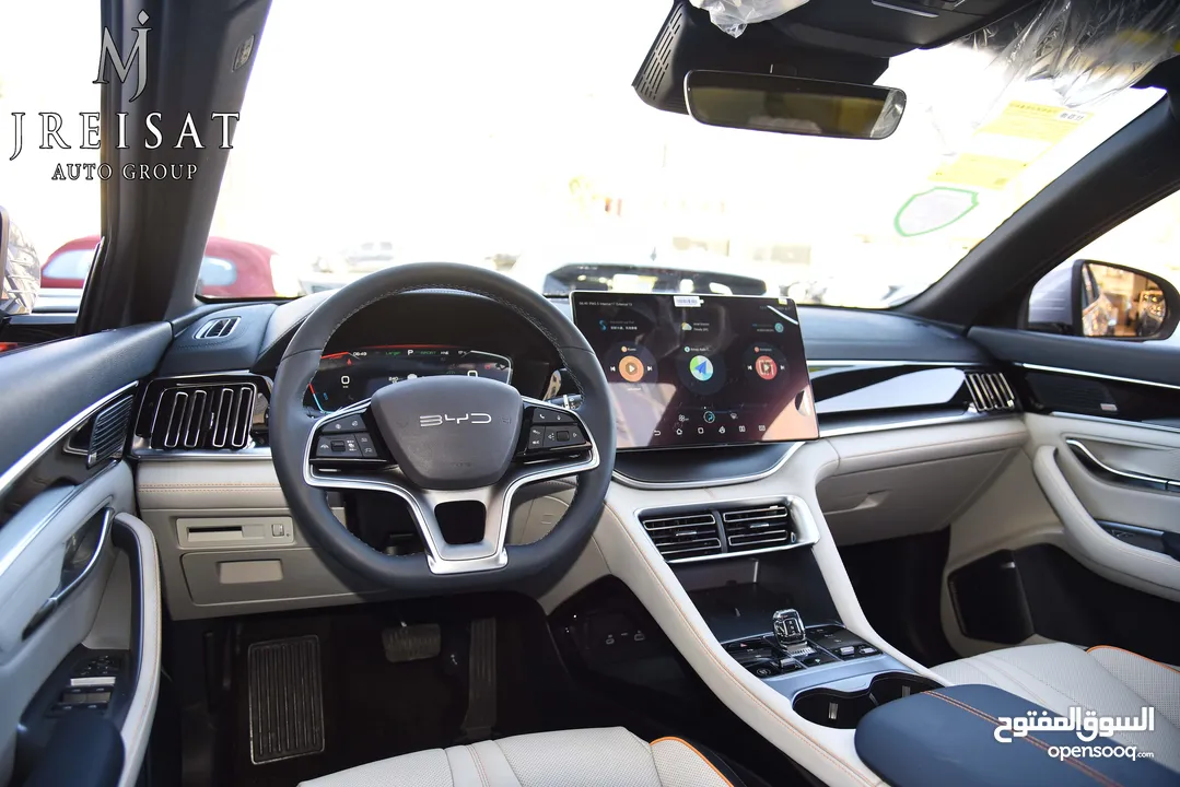 بي واي دي سونج بلس شامبيون فلاج شيب كهربائية كامل2024 BYD Song Plus EV Champion Edition Flagship SUV