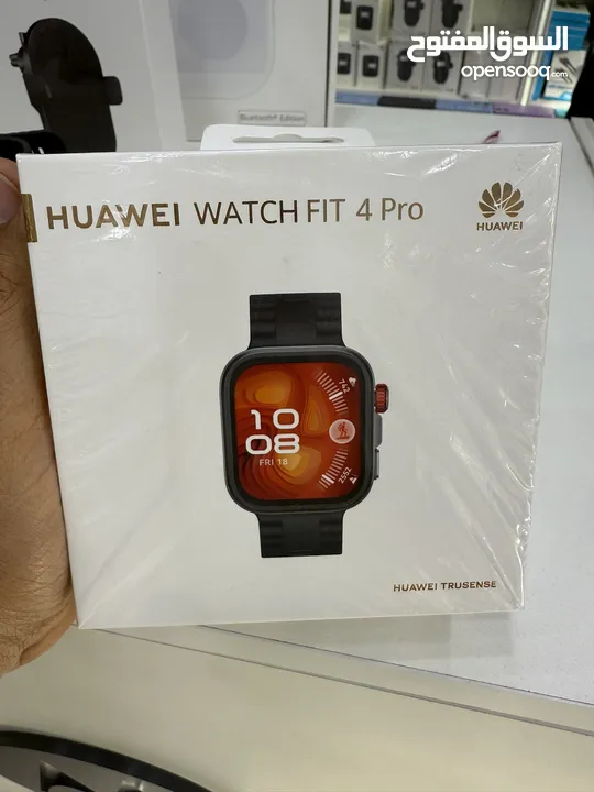 Huawei Watch fit 4 pro  ساعه هواوى الذكيه فيت 4 فور برو بافضل سعر فى الكويت