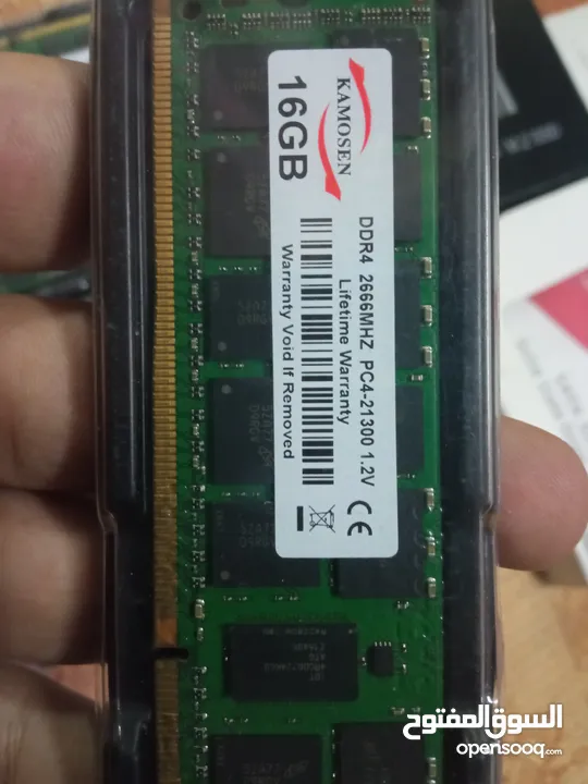 رامات سيرفر ddr4 كل حبة رام 16gb