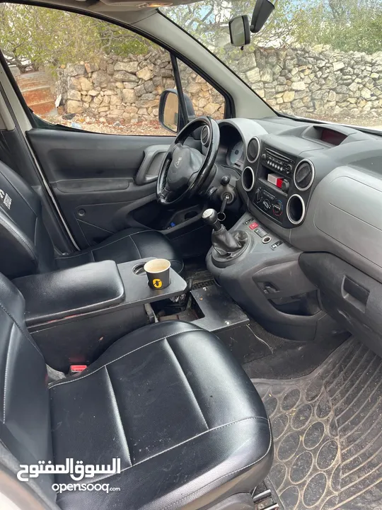 بيجو بارتنر 5 ركاب موديل 2018 دهان شركة دفعه 20 وشكات