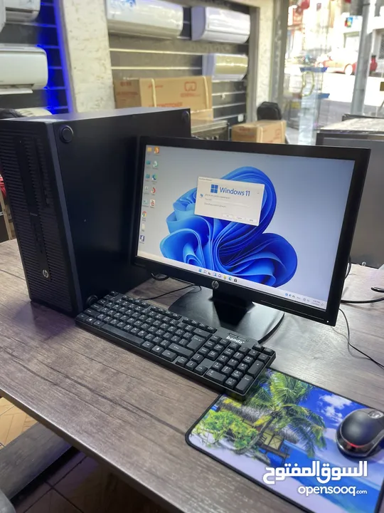 PC HP Core i7 جيل رابع  مع شاشة كامل مكمل قوي و عملي أمريكي اصلي