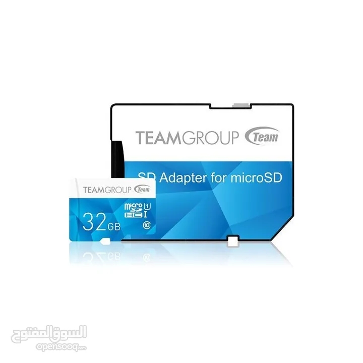 SD card TEAM GROUP 32 GB اس دي كارد 32 جيجا لتخزين معلومات امن من تيم جروب