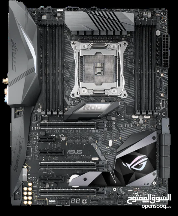 pc core i7  7820X extreme 8 core +  Motherboard x299 extreme asus strix