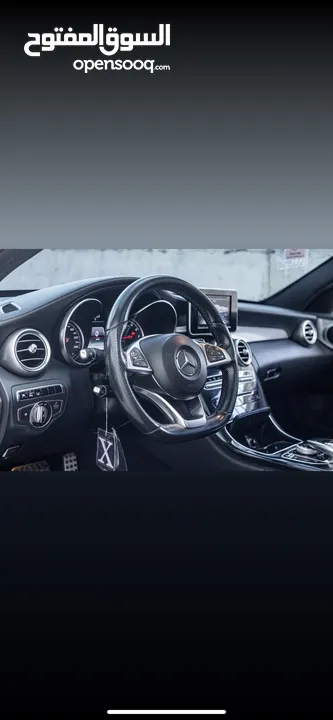 Mercedes c200 Amg كامل الإضافات بوضع الشركة
