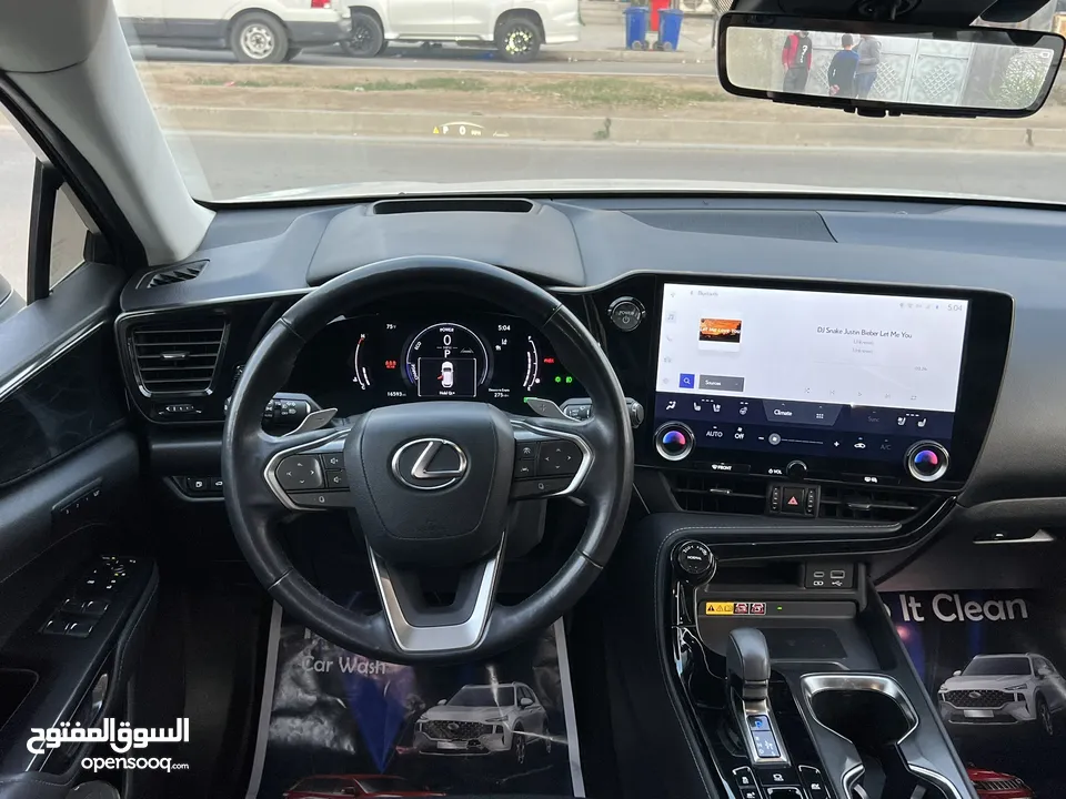 ‏Lexus NX 350h هايبرد 2022 شكل الجديد بلاتينيوم لكزس