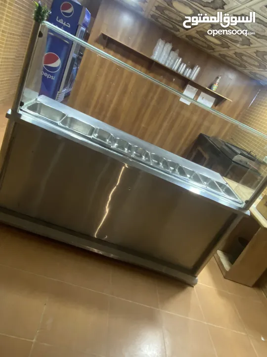 عدة مطعم حمص وفلافل كاملة