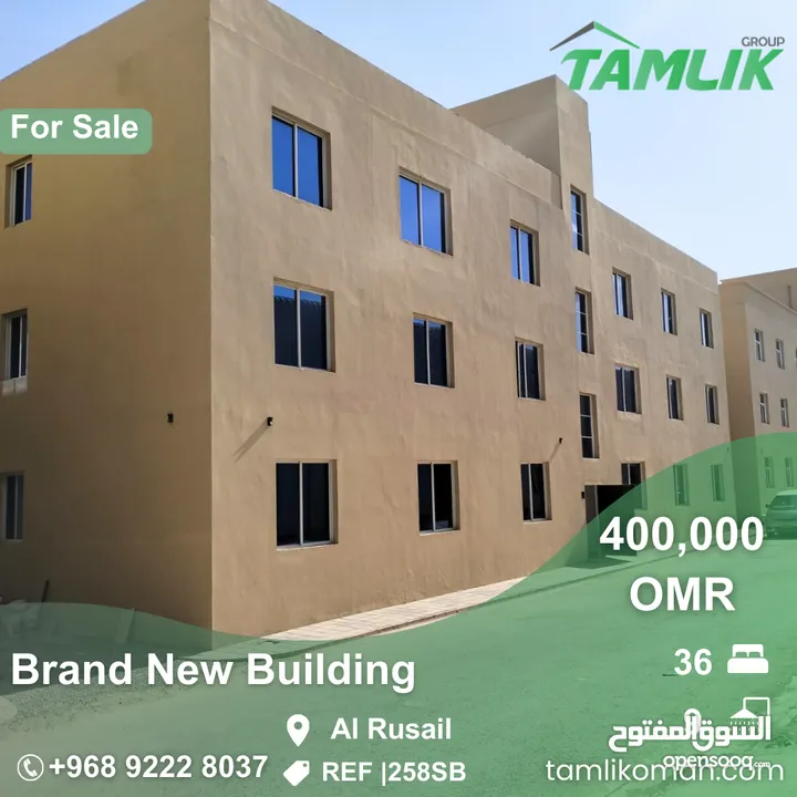 Brand New Building for Sale in Al Rusail REF 258SB